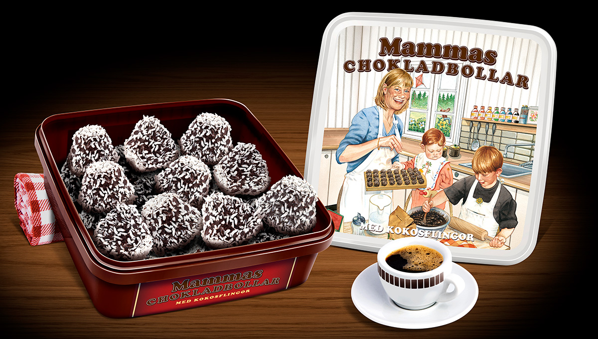 Sälj Mammas Chokladbollar, kokosbollar med en klassiskt god smak direkt från bageriet