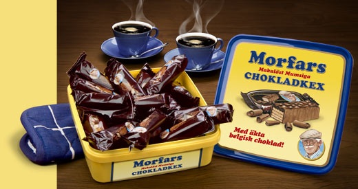 Morfars Makalöst Mumsiga Chokladkex