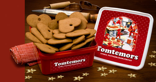 Tomtemors Pepparkakshjärtan
