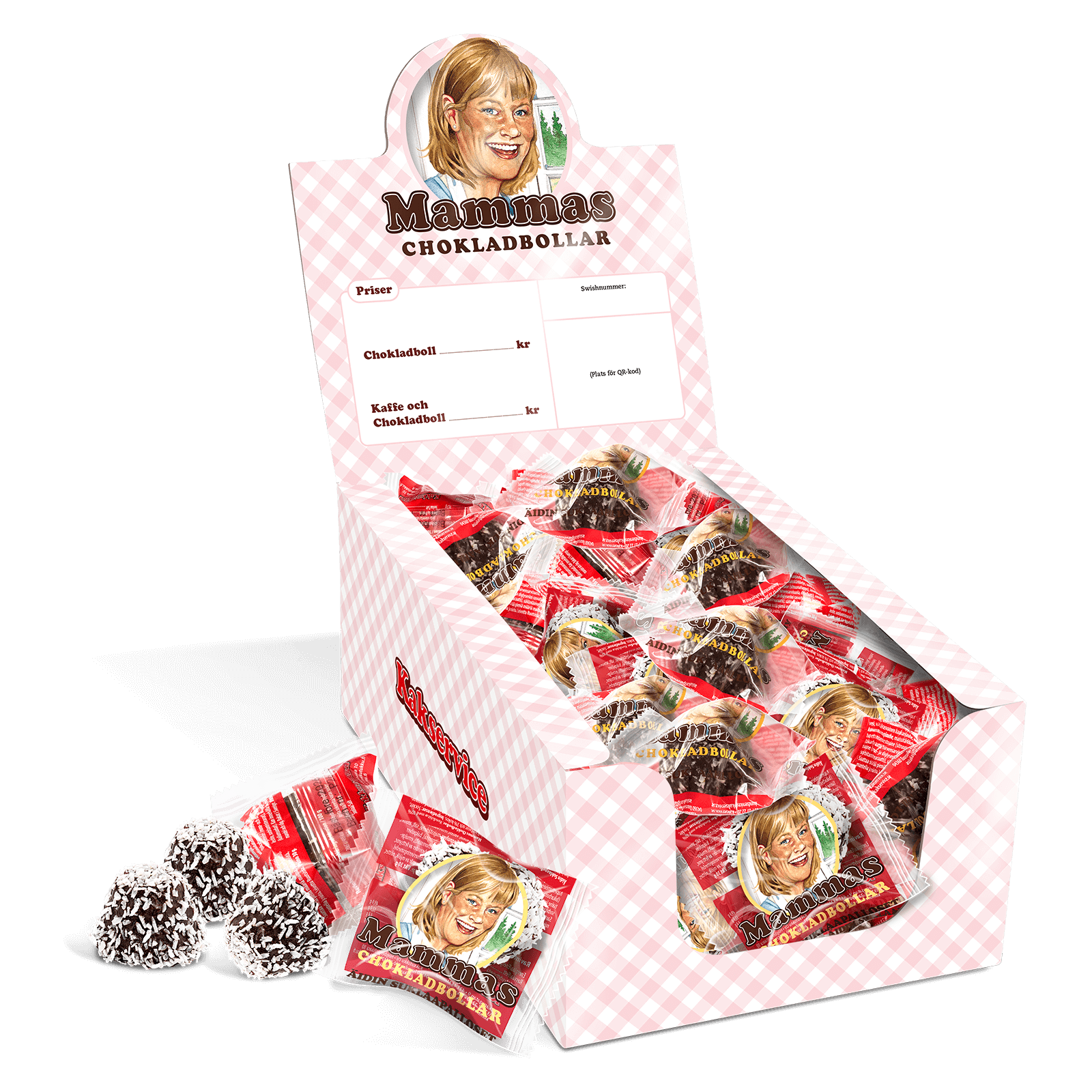 Mammans Chokladbollar Singelpackade