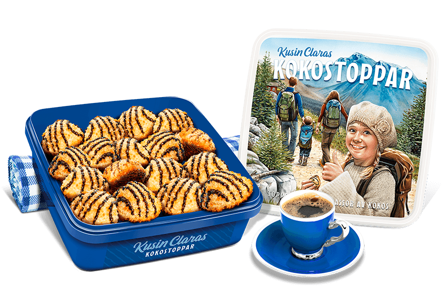 Kusin Claras Kokostoppar