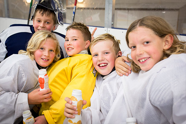 Smidigt och lättsålt för unga hockeyspelare