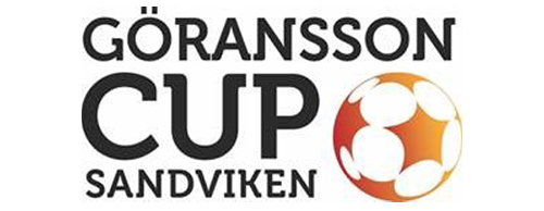 En logga med en Futsalboll för Göransson cup